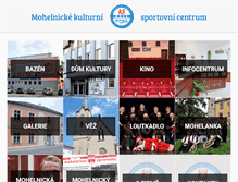 Tablet Screenshot of mks-mohelnice.cz